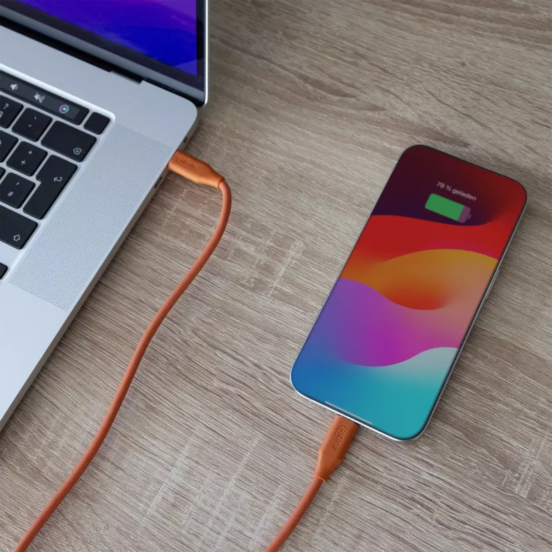 Cavo USB InLine 35895O 0,5 m USB-C arancione USB 2.0 0,48 Gbit/s