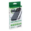 Hub interfaccia USB-C InLine 35392D USB 3.2 Gen 2 Type-C host a HDMI, USB-A, USB-C 10000 Mbit/s grigio