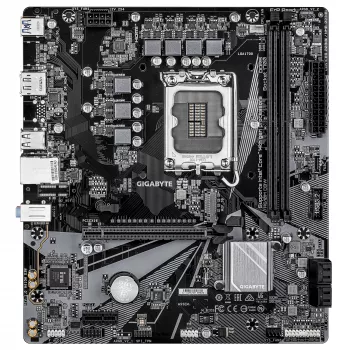 Scheda madre GIGABYTE H610M D3W LGA1700 per CPU Intel di 12ª–14ª generazione, 5+1+1 VRM, DDR5 fino a 5600 MHz, 128 GB, PCIe 3.0 M.2, 1 GbE, USB 3.2 Gen1