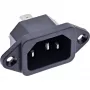 Adattatore per spina di rete InLine S-16701 nero