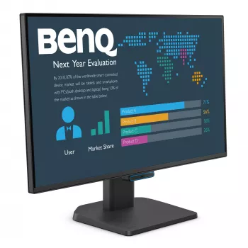 Monitor business BenQ 23,8 pollici 1080p FHD, 60,5 cm (23,8 pollici), 1920 x 1080 pixel, Full HD, LCD, 5 ms, nero