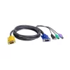 ATEN Cavo KVM PS/2 USB 3m