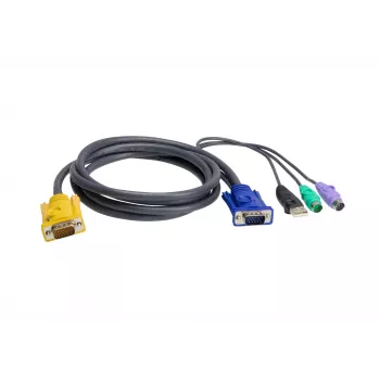 ATEN Cavo KVM PS/2 USB 3m