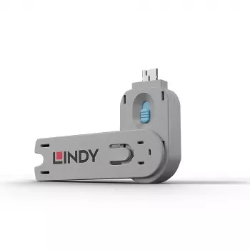 Chiave port blocker Lindy USB Type-A Port Blocker Key blu