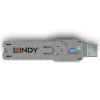Chiave port blocker Lindy USB Type-A Port Blocker Key blu