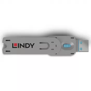 Chiave port blocker Lindy USB Type-A Port Blocker Key blu