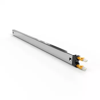 Cavo di rete Patchbox Cat6a U/FTP (STP) giallo 1,8 m con connettori RJ-45