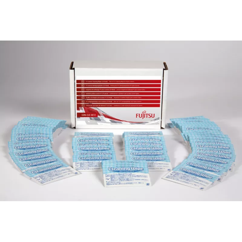 Panni di pulizia per scanner Ricoh F1 CON-CLE-W72, 72 pezzi