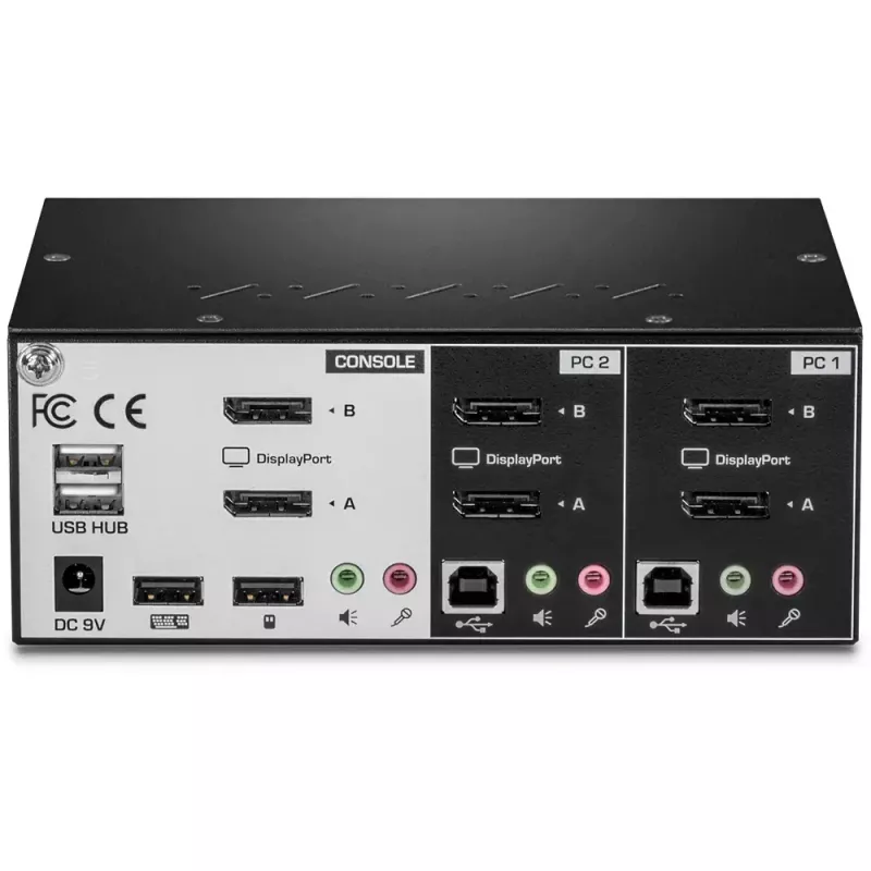 Switch KVM Trendnet TK-240DP nero