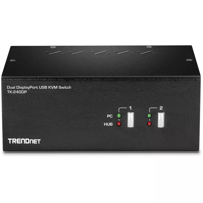 Switch KVM Trendnet TK-240DP nero