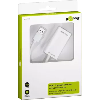 Adattatore di rete USB 3.0 Gigabit Ethernet Goobay 95442