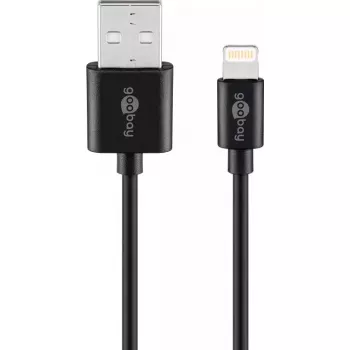 Cavo di ricarica e sincronizzazione Lightning USB Goobay 72906