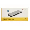 Dock per laptop DeLOCK 87725 con filo Thunderbolt 3 nero argento