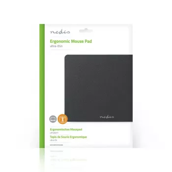 Tappetino per mouse Nedis ERGOMPAM100BK
