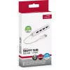 Hub USB SPEEDLINK SNAPPY sottile SL-140000-WE