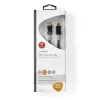 Cavo USB Nedis CCBW64020AT20 USB4 Gen 2x2 2 m USB C nero argento
