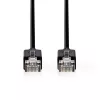 Nedis CCBW85210AT50 Cavo di rete nero 5 m Cat6 F/UTP