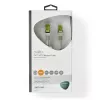 Nedis CCBW85420GY50 Cavo di rete grigio 5 m Cat7 S/FTP
