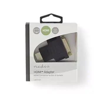Adattatore per cavo Nedis CVBW34910AT HDMI DVI-D placcato oro