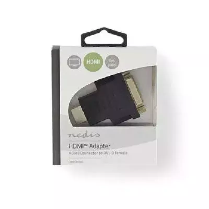Adattatore per cavo Nedis CVBW34910AT HDMI DVI-D placcato oro