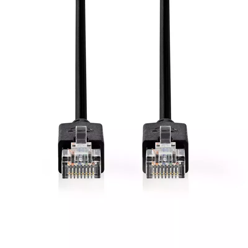 Cavo di rete Nedis CCBW85210AT100 10 m Cat6 F/UTP nero