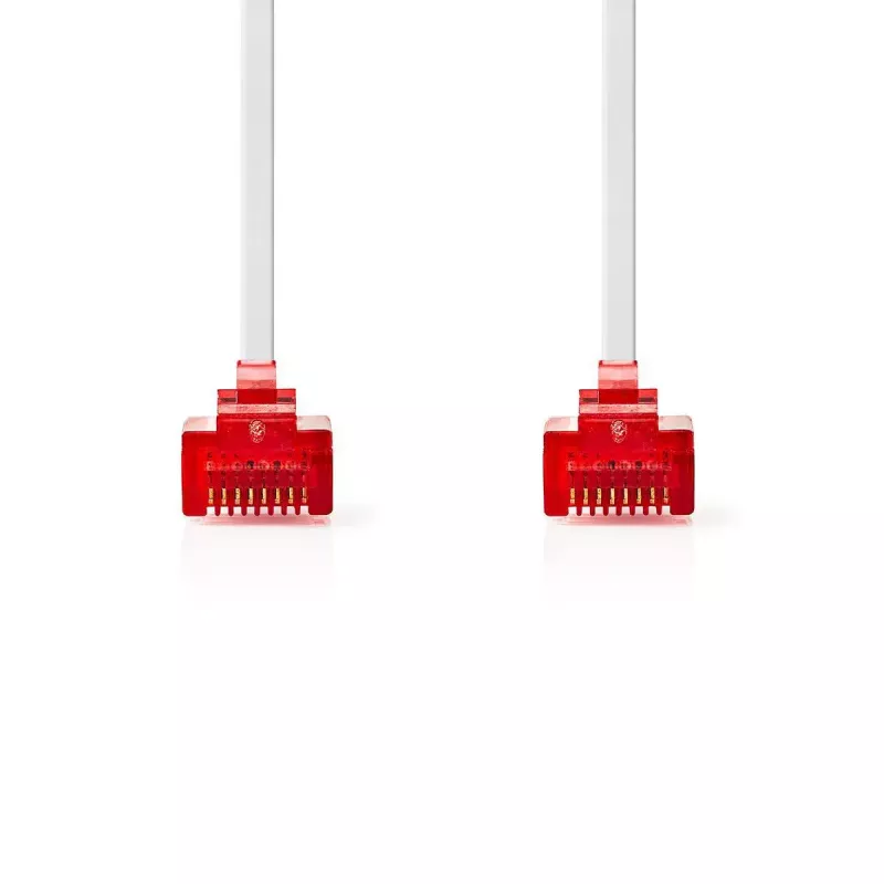 Nedis CCGP85216WT100 Cavo di rete bianco 10 m Cat6 U/UTP