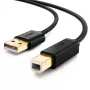 Cavo USB 2.0 UGREEN 10350 — USB A su USB B, 1,5 m, contatti placcati oro, nero