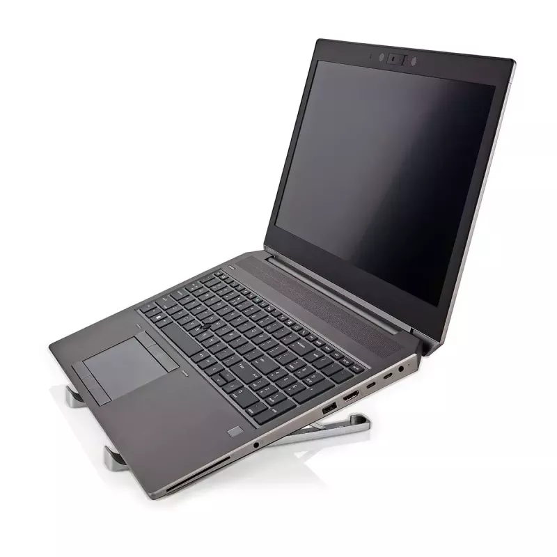 Supporto per laptop Nedis NBSTND100SI alluminio 43,2 cm regolabile in altezza