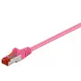 Cavo patch Goobay CAT 6 S/FTP PiMF magenta 5m