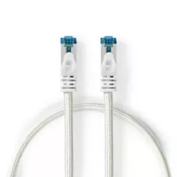 Cavo di rete Nedis CCTB85321AL05 RJ-45 Cat6a 0,5 m argento