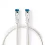 Cavo di rete Nedis CCTB85321AL05 RJ-45 Cat6a 0,5 m argento
