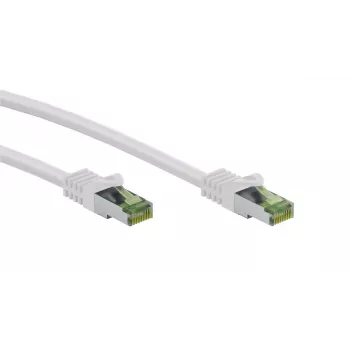 Cavo di rete Wentronic 61107 5m Cat8.1 S/FTP RJ-45 bianco