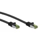 Cavo di rete Goobay nero 0,25 m Cat8.1 S/FTP