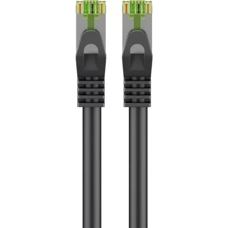 Cavo di rete Wentronic 61098 10m Cat8.1 S/FTP nero