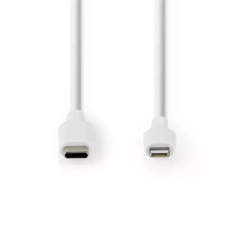 Cavo Lightning Nedis CCGW39650WT10 1m bianco USB C