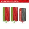 Displex Smart Glass (9H) per Samsung Galaxy S24+/S25+, adesivo di montaggio, infrangibile