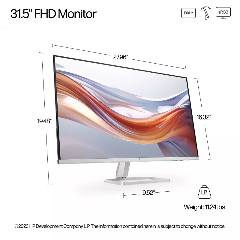 Monitor HP Series 5 532sf 31,5 inch LCD LED 1920 x 1080