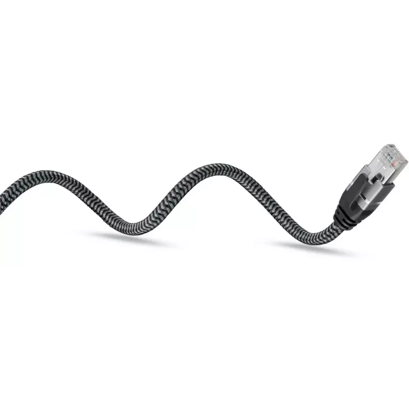 Goobay adattatore cavo USB A RJ-45 15m nero argento