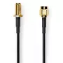 Cavo coassiale Nedis CSGL02010BK10 1 m SMA nero