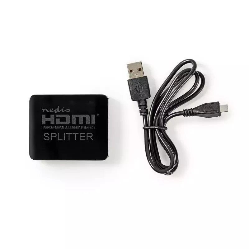 Splitter video Nedis VSPL34002BK