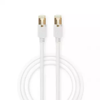 Cavo di rete Nedis CCGB85221WT100 RJ-45 Cat6 10 m bianco