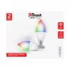 Lampadina smart TRUST 71293 – luce smart Wi-Fi, bianco, AC, 37×100 mm, confezione da 2