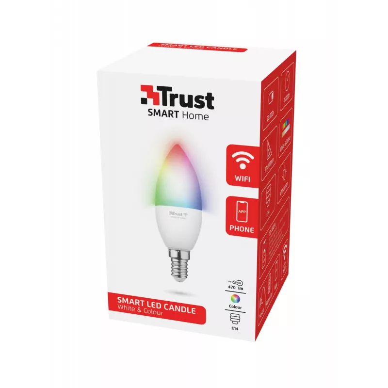 Lampadina smart Trust 71280 Wi-Fi bianco 100 mm