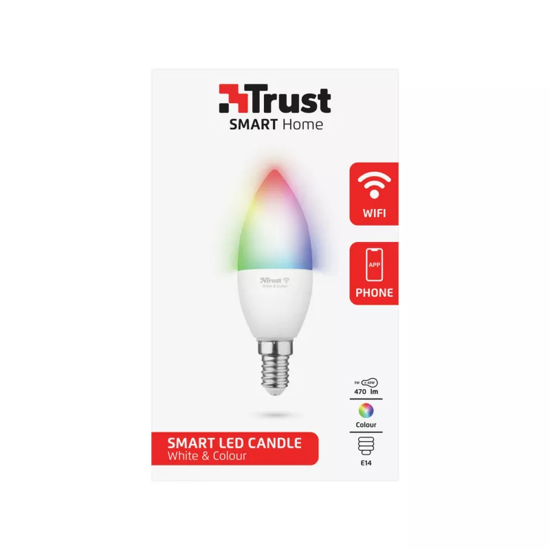 Lampadina smart Trust 71280 Wi-Fi bianco 100 mm