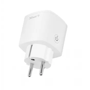 Presa smart Trust 71289 3000 W bianco per interni wireless Wi-Fi