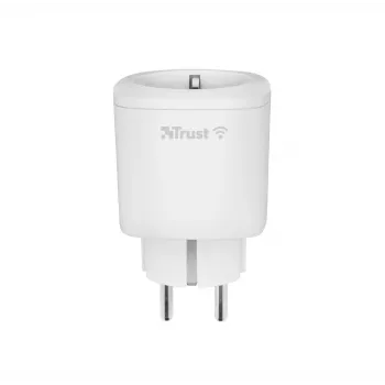 Presa smart Trust 71289 3000 W bianco per interni wireless Wi-Fi