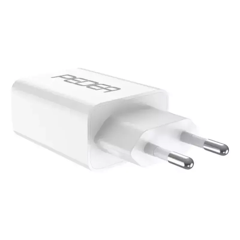Caricabatterie per dispositivi mobili PEDEA 60040100 universale bianco AC ricarica rapida per interni