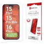 Pellicola protettiva Displex (10H) per Apple iPhone 15 Plus/15 Pro Max/16 Plus, cornice di applicazione Eco, antigraffio