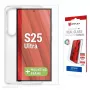 Pellicola protettiva Displex + custodia per Samsung Galaxy S25 Ultra, cornice di applicazione Eco, antigraffio