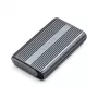 Case per SSD Satechi USB4 NVMe SSD Pro 4 TB 40 Gbit/s grigio trasparente